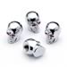 Mr. Gasket 6879G - Mr. Gasket Chrome Hex Valve Stem Caps