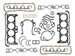 Mr. Gasket 7130 - Mr. Gasket Engine Rebuilder Overhaul Gasket Sets