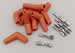 MSD Ignition 8853 - MSD Professional Racing Spark Plug Wire Boot and Terminal Kits
