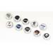 Genuine Hotrod Hardware LSC70046 - Genuine Hotrod Hardware® License Plate Frame Caps