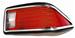 Trim Parts A6710 - Trim Parts Taillight Lenses