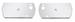 Original Parts Group C220088 - Original Parts Group Armrest Base Back Plates