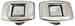 Click here for more information about Original Parts Group CSF9080 - Original Parts Group Seat Back Lock Buttons