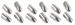 Click here for more information about Original Parts Group DK0254 - Original Parts Group Bucket Seat End Caps