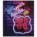 Click here for more information about On the Edge Marketing 260009 - On the Edge Marketing Neon Wall Art