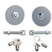 Click here for more information about Pilot Automotive PM-1100S - Pilot Automotive Carbon Fiber Hood Pin Kits