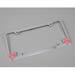 Pilot Automotive WLO31-C - Pilot Automotive Chrome Logo License Plate Frames