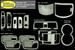 Putco 409002 - Putco Complete Chrome Accessory Kits