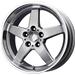Click here for more information about Privat - Konig Wheel KR8751235S - Privat Wheels Kraftwerk Silver Wheels with Machined Lip