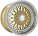 Click here for more information about Privat - Konig Wheel RB78T12367 - Privat Wheels Remember Gold Wheels with Machined Lip