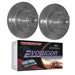 Power Stop 8202XPR-KT - Cragar Cryogenic Performance Brake Rotors and Evolution Pads