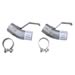 Click here for more information about Pypes Performance Exhaust TGF20E - Pypes Tailpipe Splitter Adapters