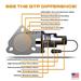 Quick Time Performance QTEC70CP - Quick Time Performance Electric Exhaust Cutouts