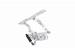 Click here for more information about Ring Brothers 20701-1102NS - Ringbrothers Billet Air Frame Hood Hinges