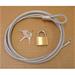 Rugged Ridge 13303.01 - Rugged Ridge Car Cover Cable and Lock Kits