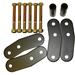 ORV Suspension 18265.17 - Rugged Ridge Heavy-Duty Shackles
