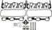 Click here for more information about Dorman 615-205 - Dorman Intake Gaskets