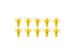 Click here for more information about Dorman 702-002 - Dorman Interior Door Panel Fasteners