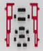 Click here for more information about R&amp;M Specialties 1102R - R&amp;M Billet Wire Looms
