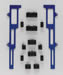 Click here for more information about R&amp;M Specialties 1105B - R&amp;M Billet Wire Looms