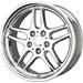 Replica Wheels 895-5120-25 C - Replica Wheels BMW TT Chrome Wheels