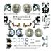 Click here for more information about Right Stuff Detailing AFXDC41DSX - Right Stuff Detailing 4-Wheel Disc Brake Conversion Show'N Go Power Kits