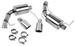 Roush Performance 421127 - Roush Mustang Axle Back Exhaust Systems