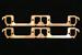 SCE Gaskets 4069 - SCE Pro Copper Embossed Exhaust Gaskets