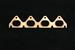 SCE Gaskets 9401 - SCE Pro Copper Embossed Exhaust Gaskets