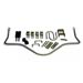 Steeda Autosports Adjustable Rear Sway Bars