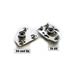 Steeda Autosports 555-8079-2 - Steeda Autosports Caster Camber Plates