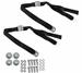 Click here for more information about Scott Drake SB-BK-H - Scott Drake Mustang Emblem Seat Belts
