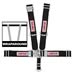 Simpson Racing 29064BK - Simpson Latch & Link Driver Restraint Systems