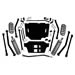 Superlift Suspension K950B - Superlift 4WD Suspension Lift Kits