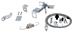 Click here for more information about Spectre Performance 2435 - Spectre Performance Stainless Steel Braided Throttle Cable and Bracket Kits