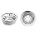 Click here for more information about Spectre Performance 4508 - Spectre Performance Chrome Crankshaft Pulleys
