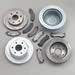 Stainless Steel Brakes A2351022 - Stainless Steel Brakes Short Stop Slotted Rotor Upgrade Kits