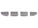 Click here for more information about Street Scene Equipment 950-76613 - Street Scene Speed Grille Inserts