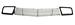 Click here for more information about Street Scene Equipment 950-80224 - Street Scene Billet Grille Inserts