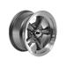 Summit Racing SUM-141-5861GM0 - Summit Racing&amp;#174; Legend 5 Series Gunmetal Wheels