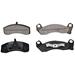 Summit Racing SUM-16-499 - Summit Racing® Ultimate Performance Brake Pads
