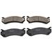 Summit Racing SUM-16-785 - Summit Racing&amp;#174; Ultimate Performance Brake Pads