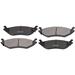 Click here for more information about Summit Racing SUM-16-898 - Summit Racing® Ultimate Performance Brake Pads