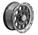 Summit Racing SUM-185-6885B - Summit Racing&amp;#174; 185 Series Black Wheels with Ultra Finish Lip