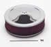 Summit Racing SUM-239444 - Summit Racing&amp;#174; Chrome Air Cleaners with Reusable Filters