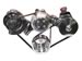 Summit Racing SUM-340500 - Summit Racing® Mid-Mount Serpentine Kits