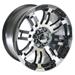 Click here for more information about Summit Racing SUM-375-7886GB18 - Summit Racing® Series 375 Black Ultimate Eight Wheels
