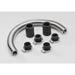 Summit Racing SUM-390024 - Summit Racing® Stainless Steel Flexible Hoses