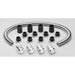 Summit Racing SUM-390148 - Summit Racing® Stainless Steel Flexible Hoses