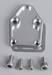 Summit Racing SUM-420001 - Summit Racing&amp;#174; Billet Fuel Pump Block-Off Plates